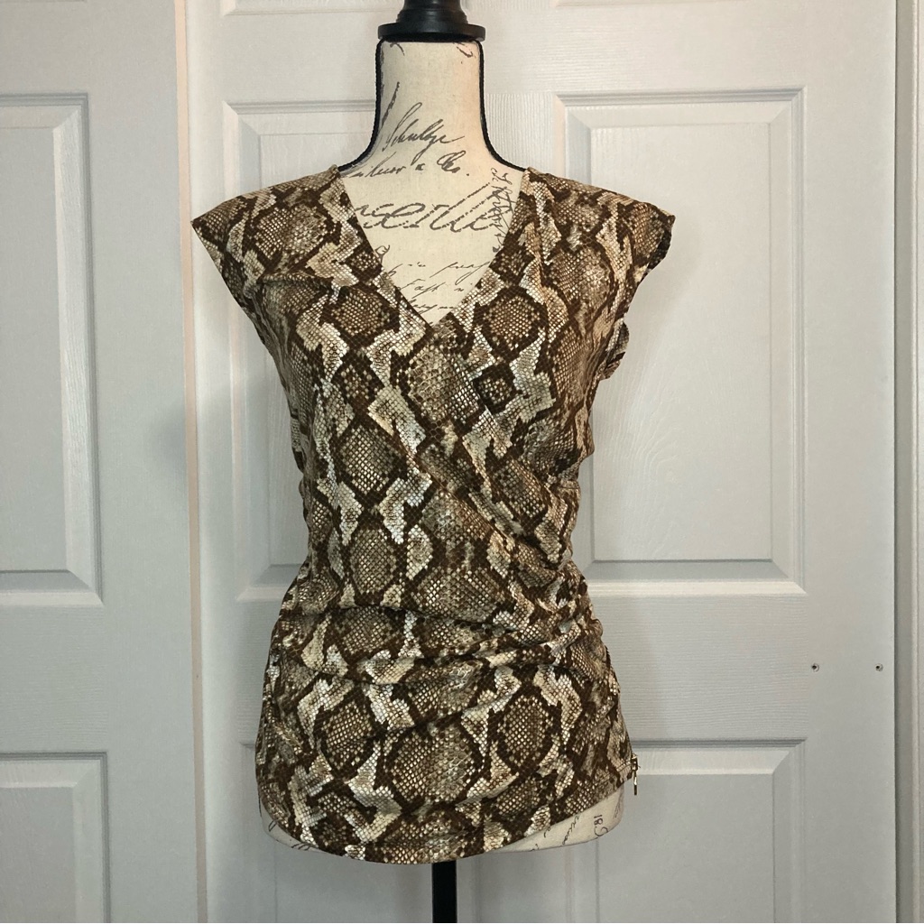 Michael Michael Kors Python Top